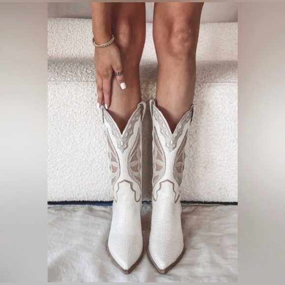 Steve Madden Wynter Western Cowgirl Boots Size-8.5 - Picture 2 of 11